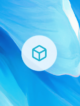 A blue background symbolizing trust, featuring a box representing innovative B2B technology, highlighting Sales Halls' role as a secure and modern global trade platform.